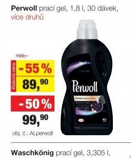 Perwoll prací gel