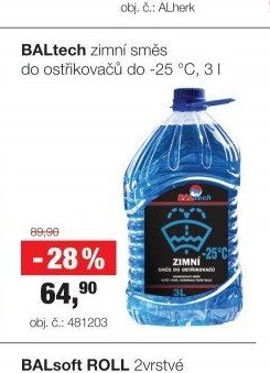 BALtech zimní směs do ostřikovačů