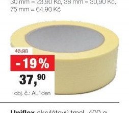 Papírová jednodenní zakrývací páska
