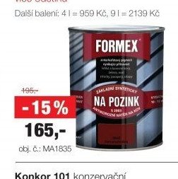 Formex S 2003 základní syntetická barva