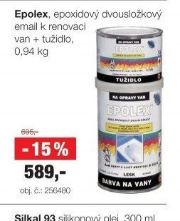Epolex epoxidový dvousložkový email