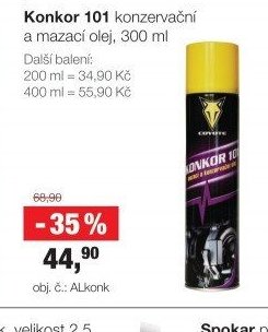 Konkor 101 konzervační a mazací olej