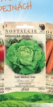 Nostalgie Dětenická atrakce salát hlávkový letní