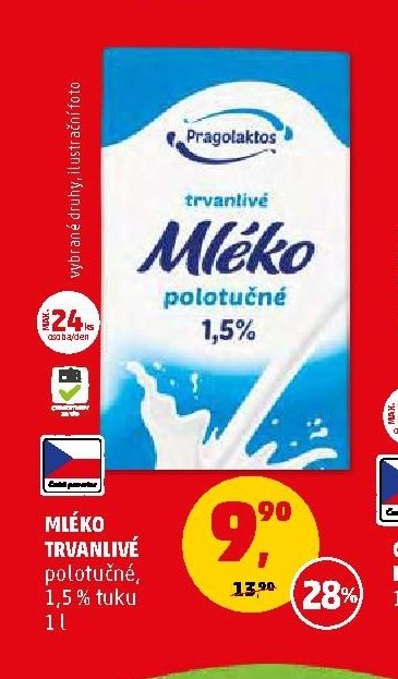 MLEKO TRVANLIVE - Penny Market aktualniletaky.eu