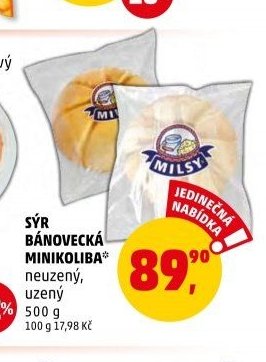SÝR BÁNOVECKÁ MINIKOLIBA neuzený, uzený - Penny Market aktualniletaky.eu