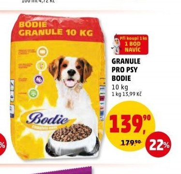 GRANULE PRO PSY BODIE 10 kg - Penny Market aktualniletaky.eu