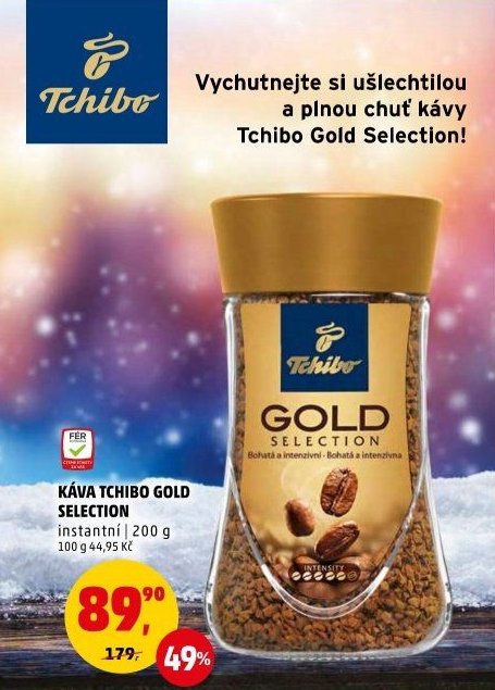 KÁVA TCHIBO GOLD SELECTION - Penny Market aktualniletaky.eu