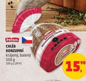 Chléb konzumní - Penny Market aktualniletaky.eu