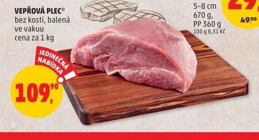 Vepřová plec - Penny Market aktualniletaky.eu