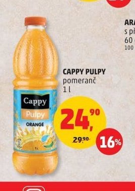 Cappy Pulpy pomeranč - Penny Market aktualniletaky.eu