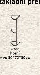 W7/30 horní