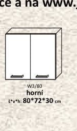 W3/80 horní