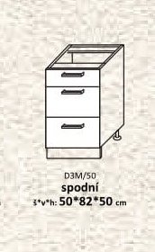 D3M/50 spodní