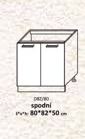 D82/80 spodní