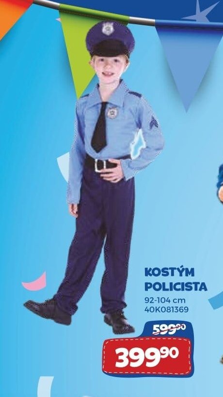 KOSTÝM POLICISTA