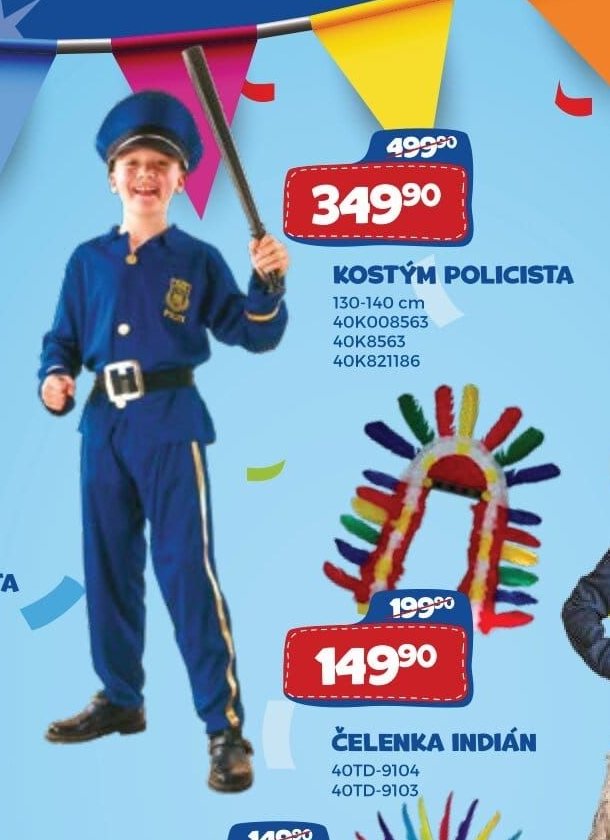 KOSTÝM POLICISTA