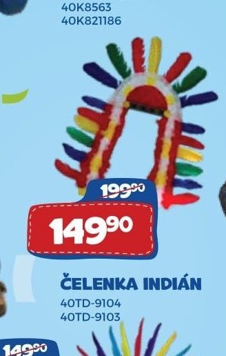 ČELENKA INDIÁN