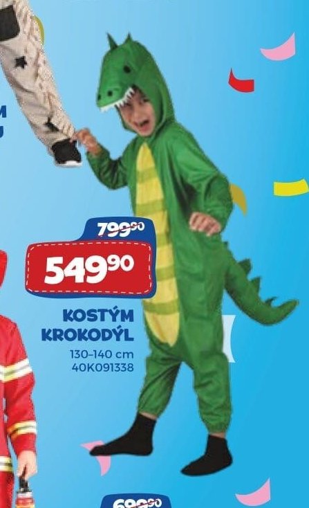 KOSTÝM KROKODÝL