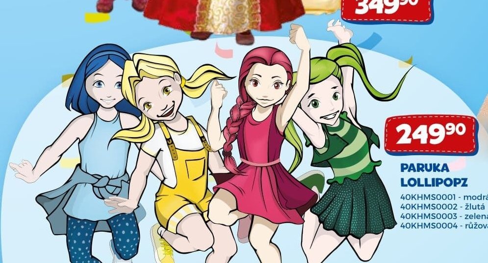 Paruka Lollipops