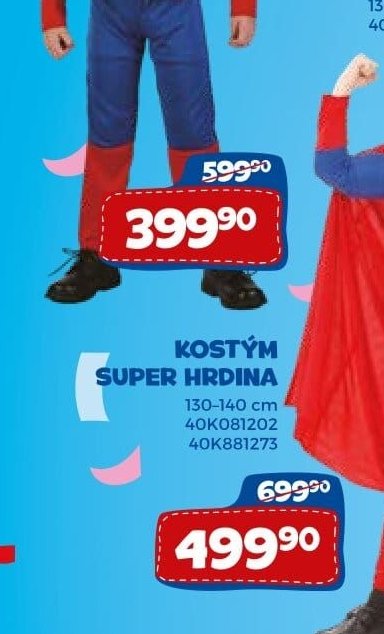 Kostým Super hrdina