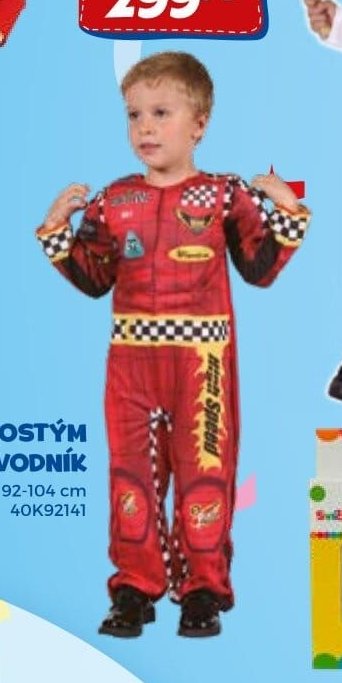 Kostým závodník