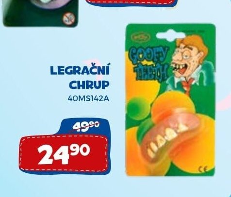 Legrační chrup
