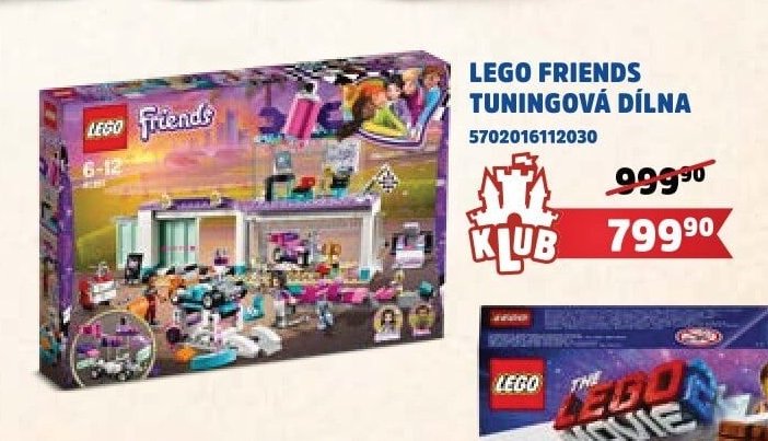 LEGO FRIENDS TUNINGOVÁ DÍLNA