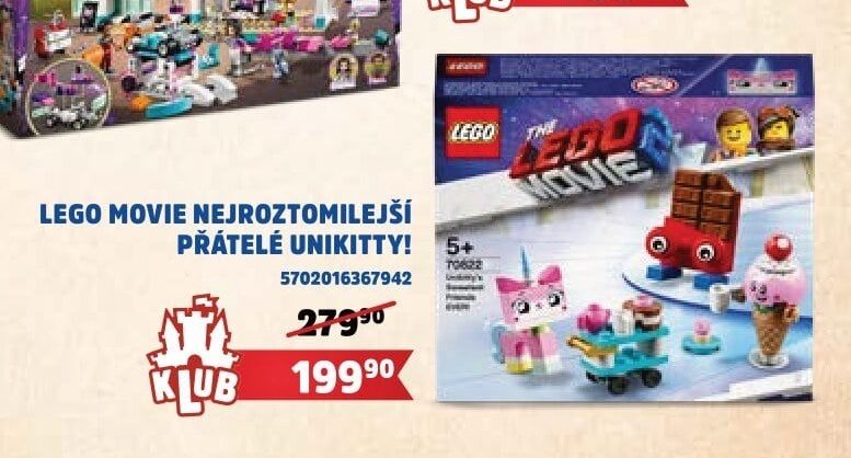 LEGO MOVIE NEJROZTOMILEJŠÍ PŘÁTELÉ UNIKITTY!
