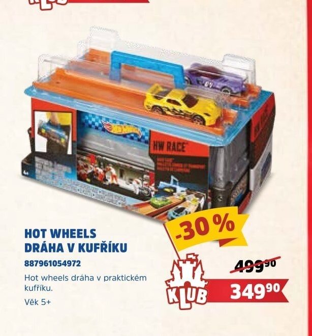 HOT WHEELS DRÁHA V KUFŘÍKU