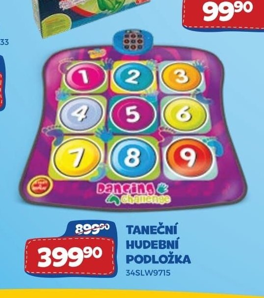 TANEČNÍ HUDEBNÍ PODLOŽKA 34SLW9715