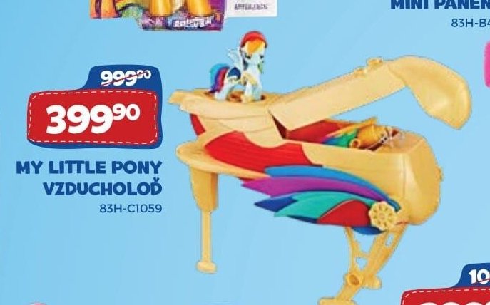 MY LITTLE PONY VZDUCHOLOĎ