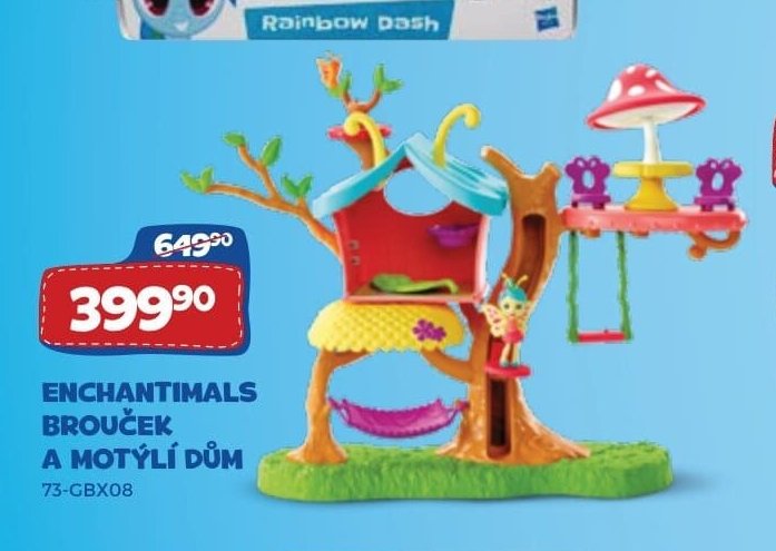 ENCHANTIMALS BROUČEK A MOTÝLÍ DŮM