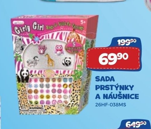 SADA PRSTÝNKY A NÁUŠNICE