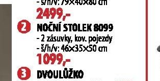 Noční stolek 8099