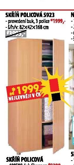 Skříň policová 5923