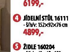 JÍDELNÍ STŮL 16111