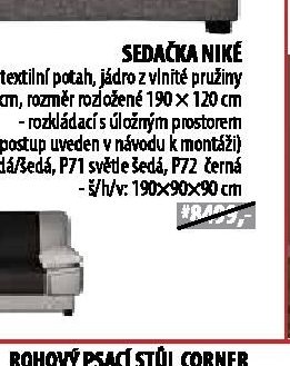 SEDAČKA NIKÉ