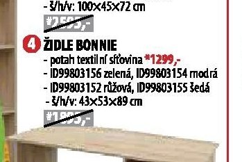 ŽIDLE BONNIE