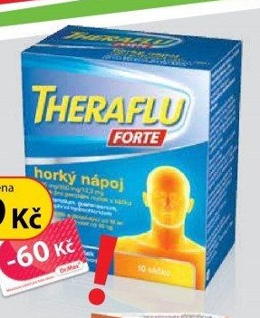 Theraflu Forte horký nápoj, 10 sáčků