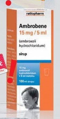 Ambrobene 15 mg / 5 ml, sirup, 100 ml