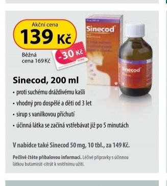 Sinecod, 200 ml