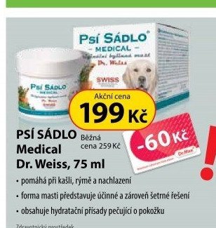 Psí sádlo Medical Dr. Weiss, 75 ml