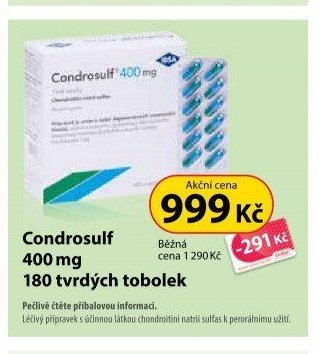 Condrosulf 400 mg 180 tvrdých tobolek