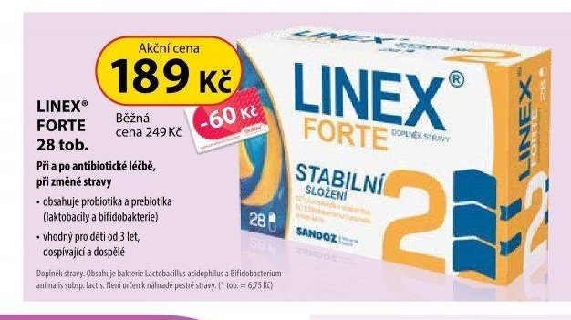 Linex Forte 28 tob.