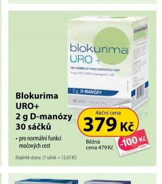 Blokurima URO+ 2 g D-manózy 30 sáčků