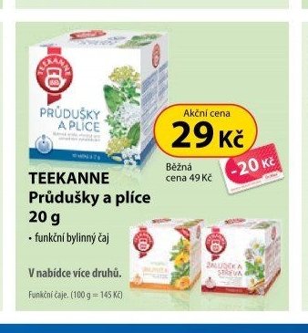 TEEKANNE Průdušky a plíce 20 g
