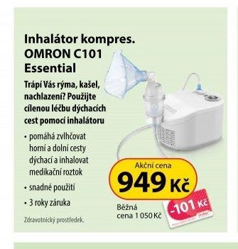 Inhalátor kompres. OMRON C101 Essential