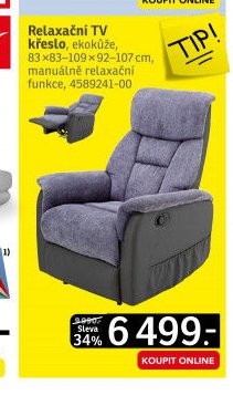 Relaxační TV křeslo