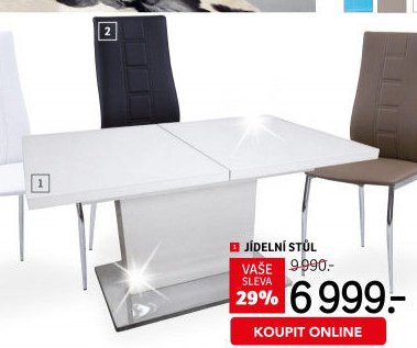 Jídelní stůl (bílý)