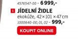 Jídelní židle (hnědá vpravo)